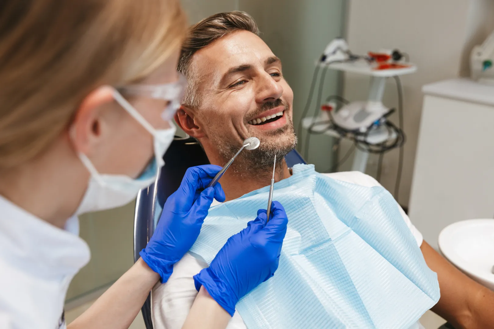 Patient consultation at Isom Dentistry